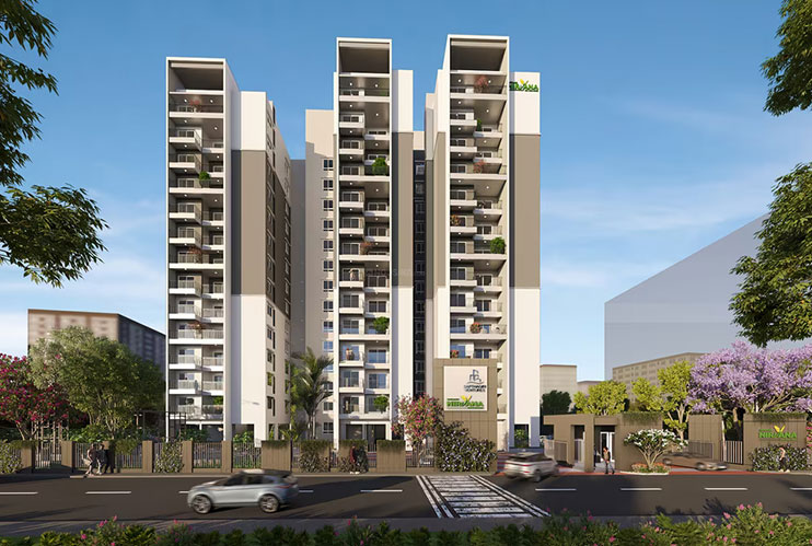 Sapthagiri Nirvana premium apartment interior with modern design finishes Gunjur